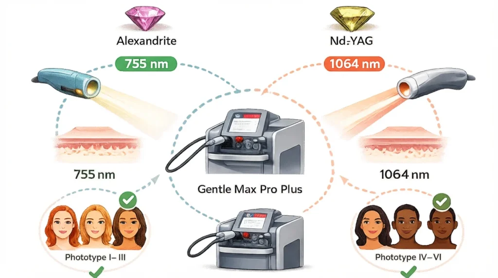 Technologies-de-laser-pour-phototypes-cutanes
